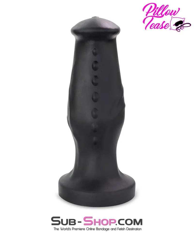 1369M      Huge Black 7.5 Inch Thick Dong Anal Plug