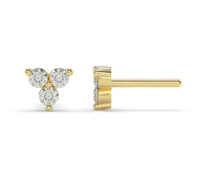14K Single Eleanor Earring