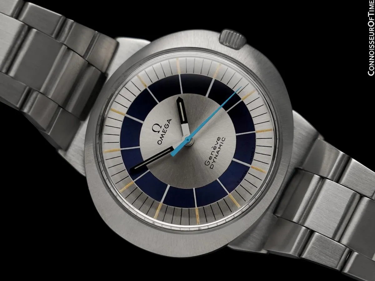 1969 Omega Dynamic Vintage Mens Bracelet Watch - Stainless Steel