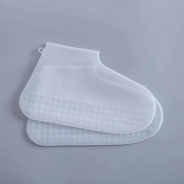 2019 New Reusable Non-Slip Shoes Covers Waterproof Silicone Shoe Cover Outdoor Rain Overshoes S/M/L Shoes Accessories