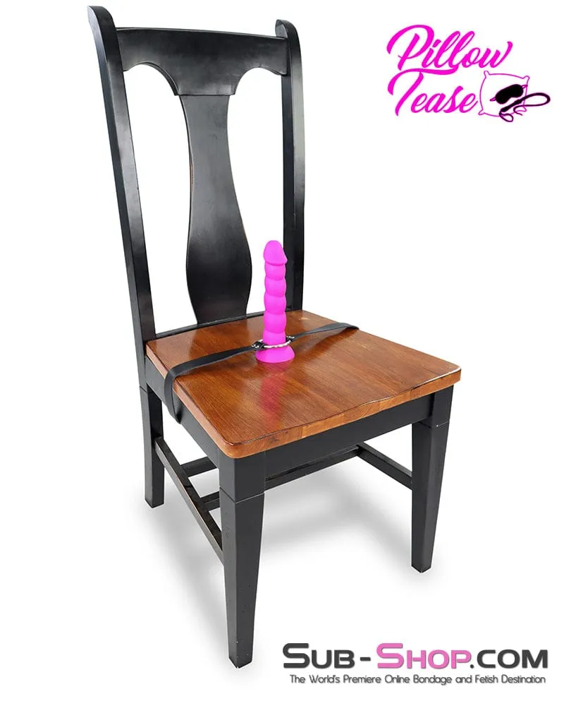 2218M-SIS      Pretty Sissy Purple Twist Silicone Ripple Dildo with Suction Cup Base