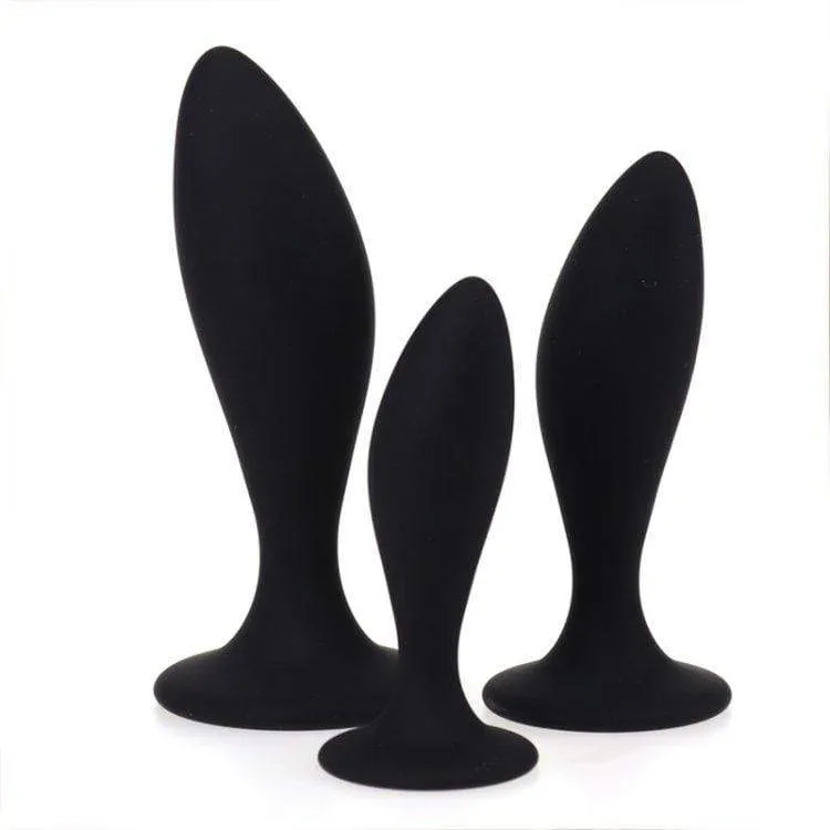 4757M      Booty Call Large Silicone Butt Plug