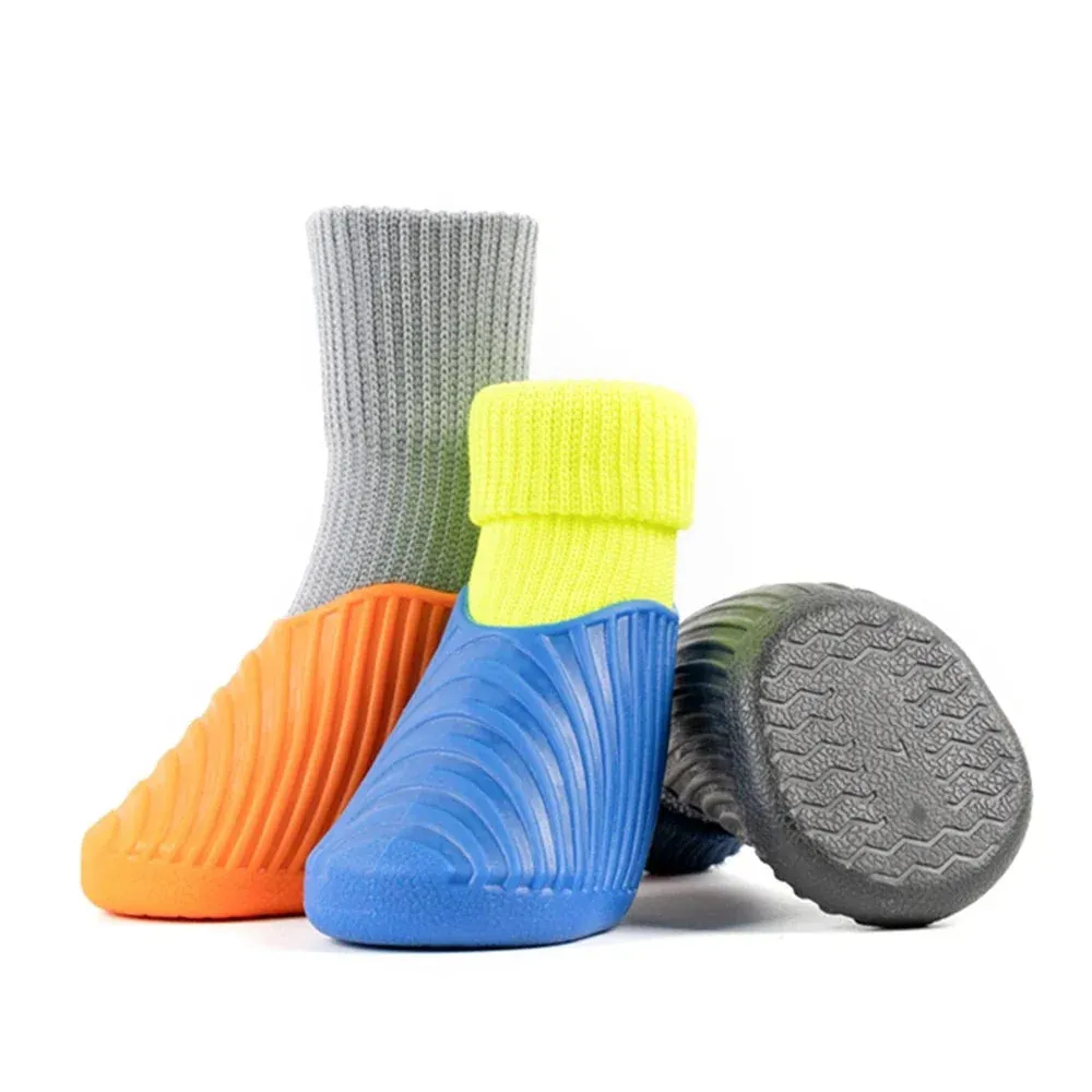 4PCS Dog Shoes Waterproof