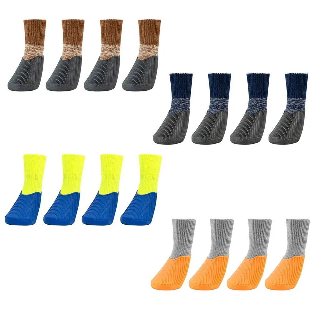 4PCS Dog Shoes Waterproof