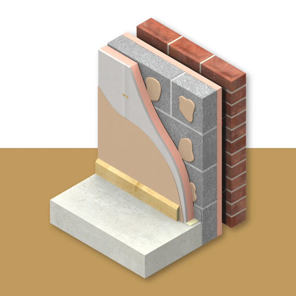 52.5mm Kingspan Kooltherm K118 Insulated Plasterboard (2400x1200mm) - Pack of 15