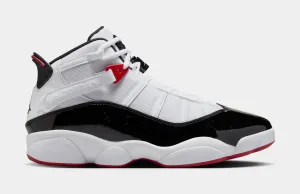 6 Rings Mens Basketball Shoes (White/Varsity Red/Black)