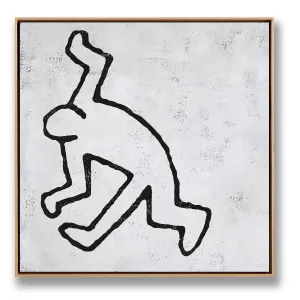 Abstract Dancing Man Painting H204S