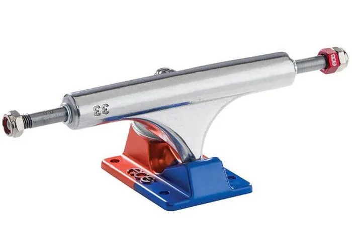 Ace AF-1 33 Anodized Blue/Orange  Skateboard Trucks