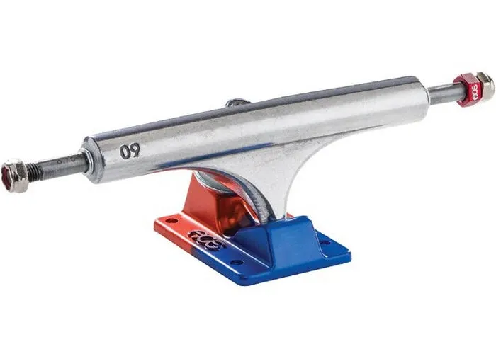 Ace AF-1 60 Anodized Blue/Orange Skateboard Trucks