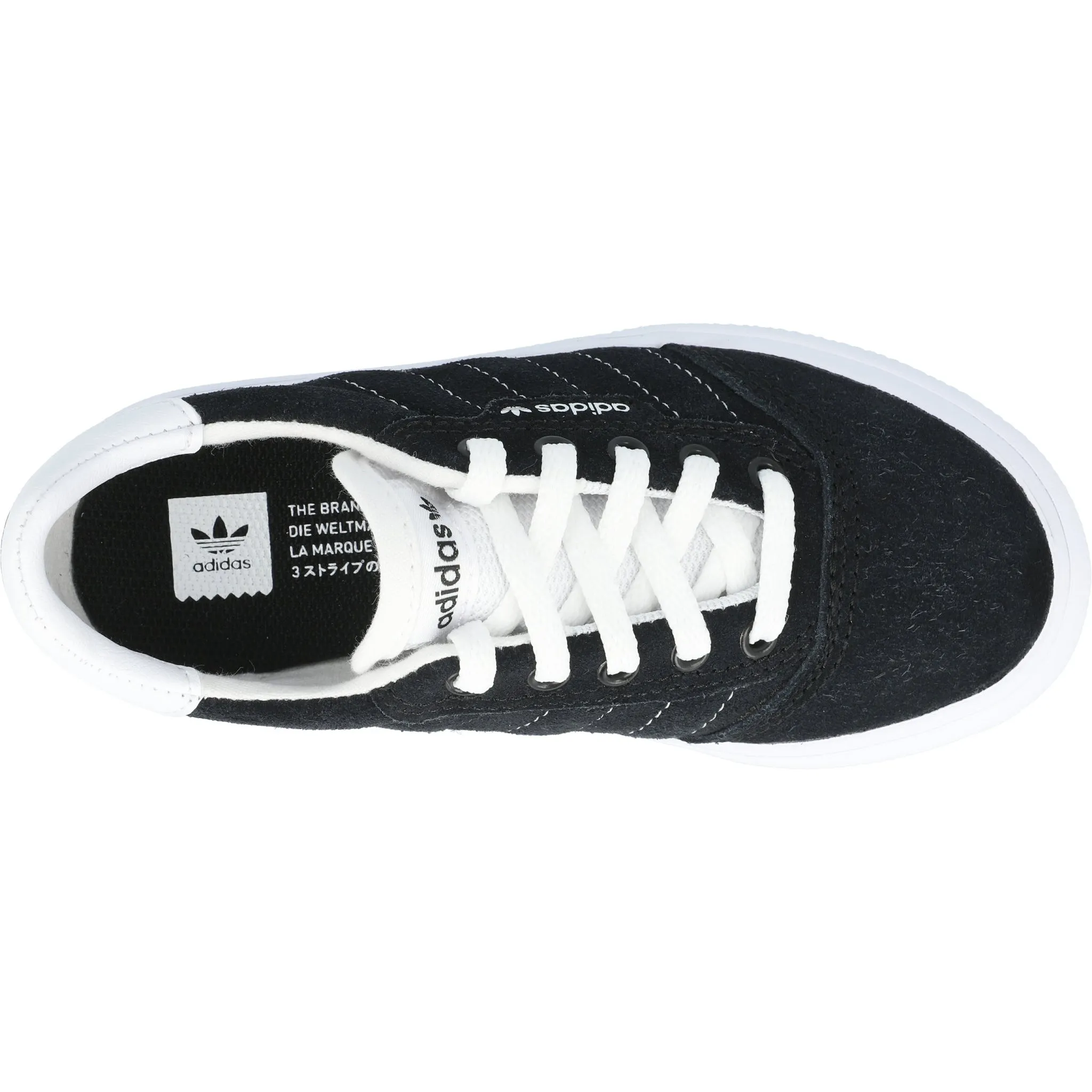 adidas 3MC Junior Black Skate Shoes