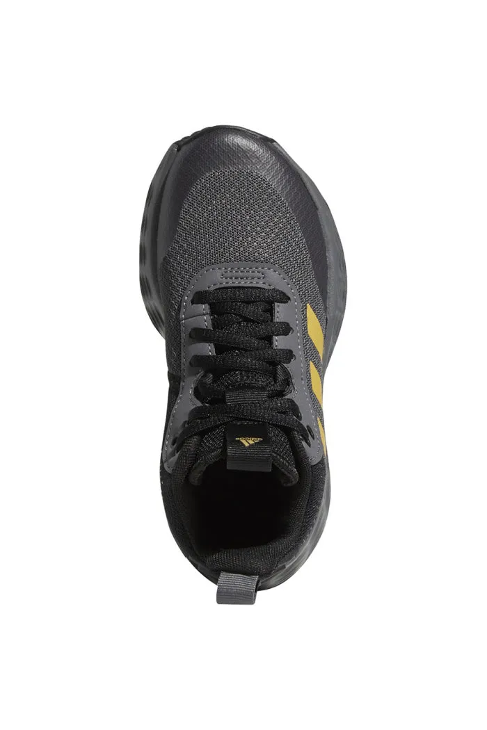 Adidas Boys OWNTHEGAME in Grey Five/Matte Gold/Core Black