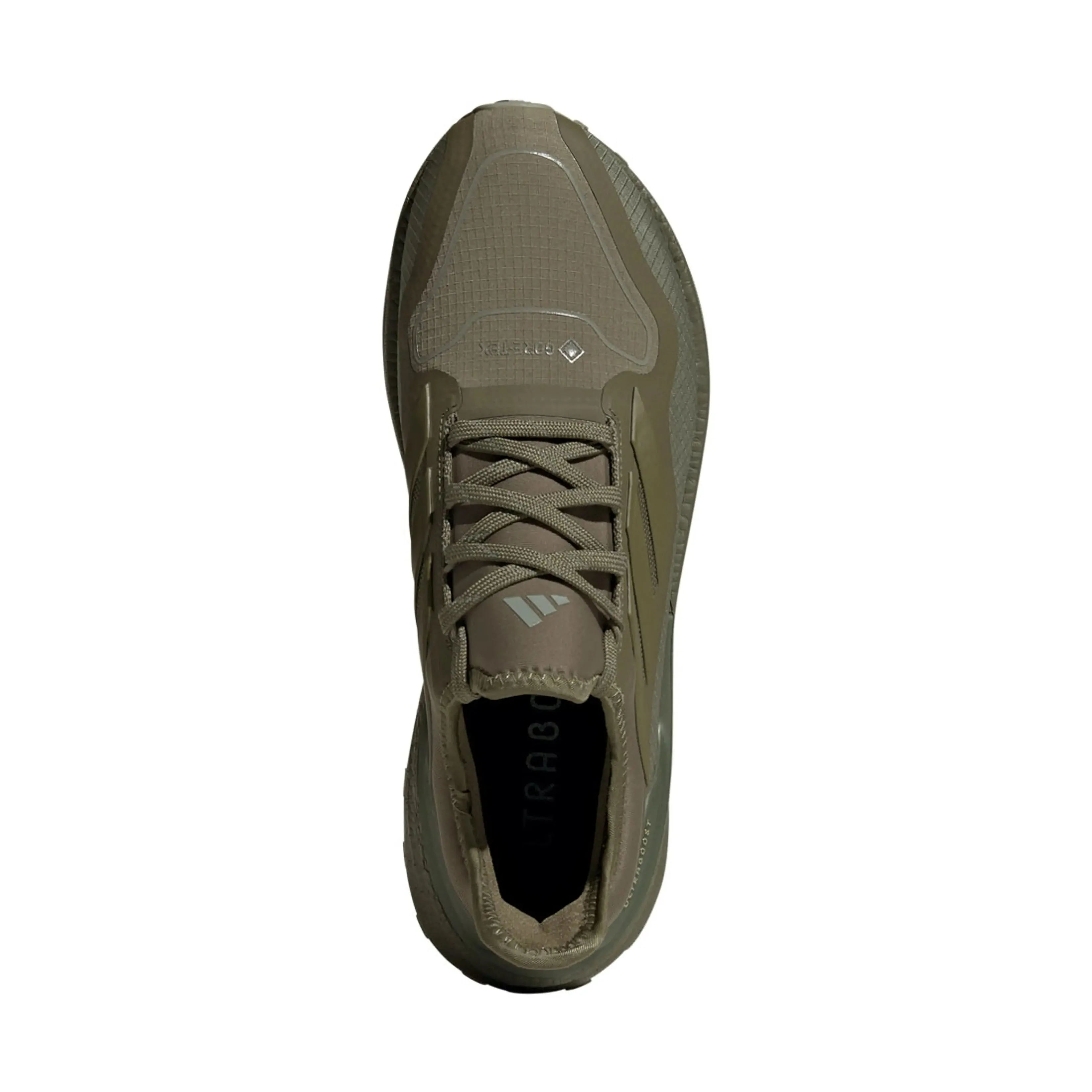 adidas Men's Ultraboost 5 GORE-TEX Running Shoes Olive Strata / Silver Pebble