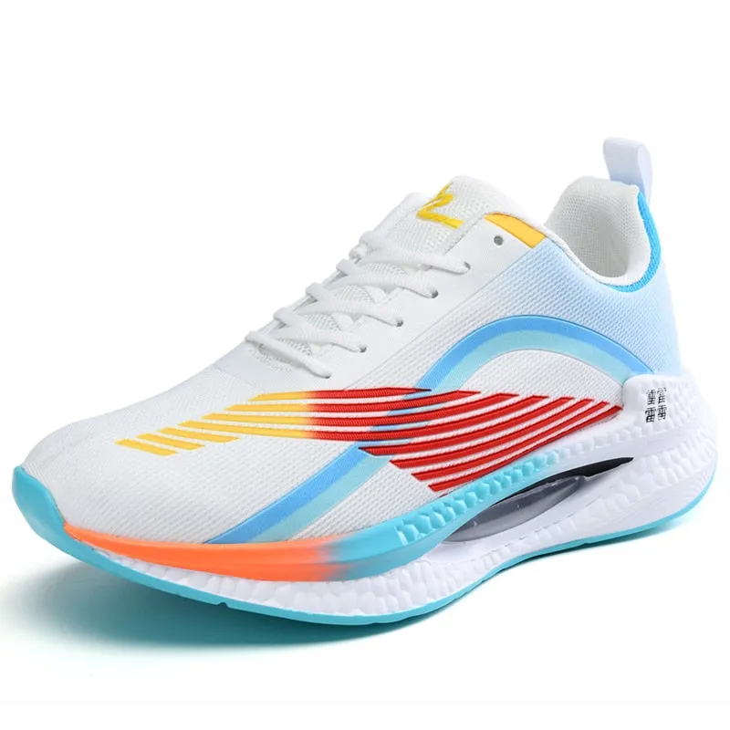 Air Cushion Men Running Shoes for Women Mesh Breathable Jogging Shoes Outdoor Brand Sneakers Men Trendy Athletic Sports Shoes