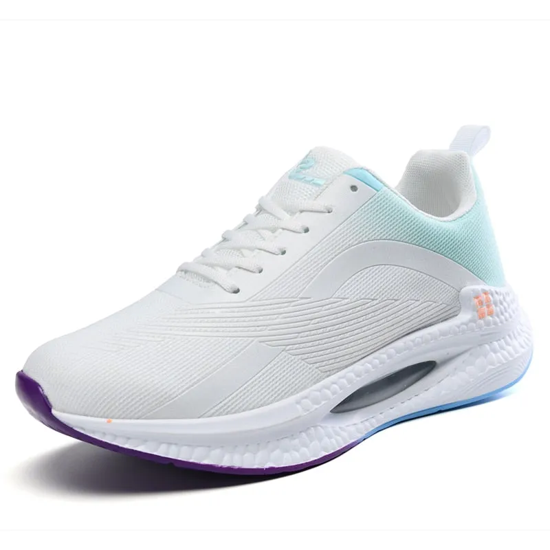 Air Cushion Men Running Shoes for Women Mesh Breathable Jogging Shoes Outdoor Brand Sneakers Men Trendy Athletic Sports Shoes