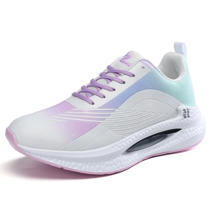 Air Cushion Men Running Shoes for Women Mesh Breathable Jogging Shoes Outdoor Brand Sneakers Men Trendy Athletic Sports Shoes
