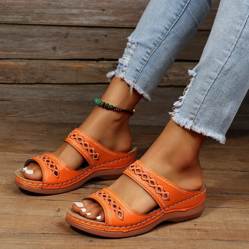 Alysson's Thick Orthopaedic Sandals