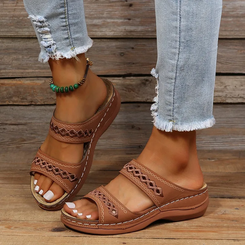 Alysson's Thick Orthopaedic Sandals