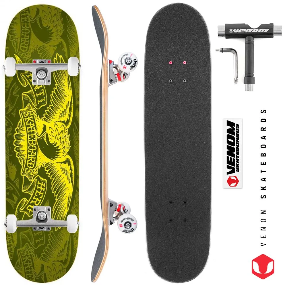 Anti Hero PP Copier Eagle Custom Complete Skateboard - 7.75"