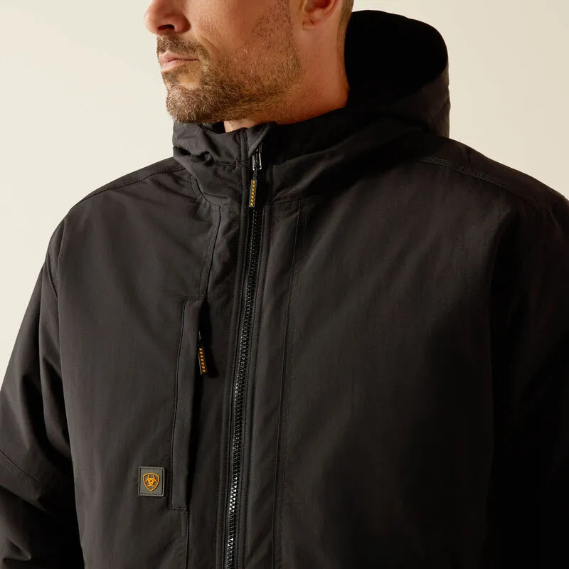 Ariat Men's Rebar Cordura Ripstop Insulated Jacket Black - 10052119