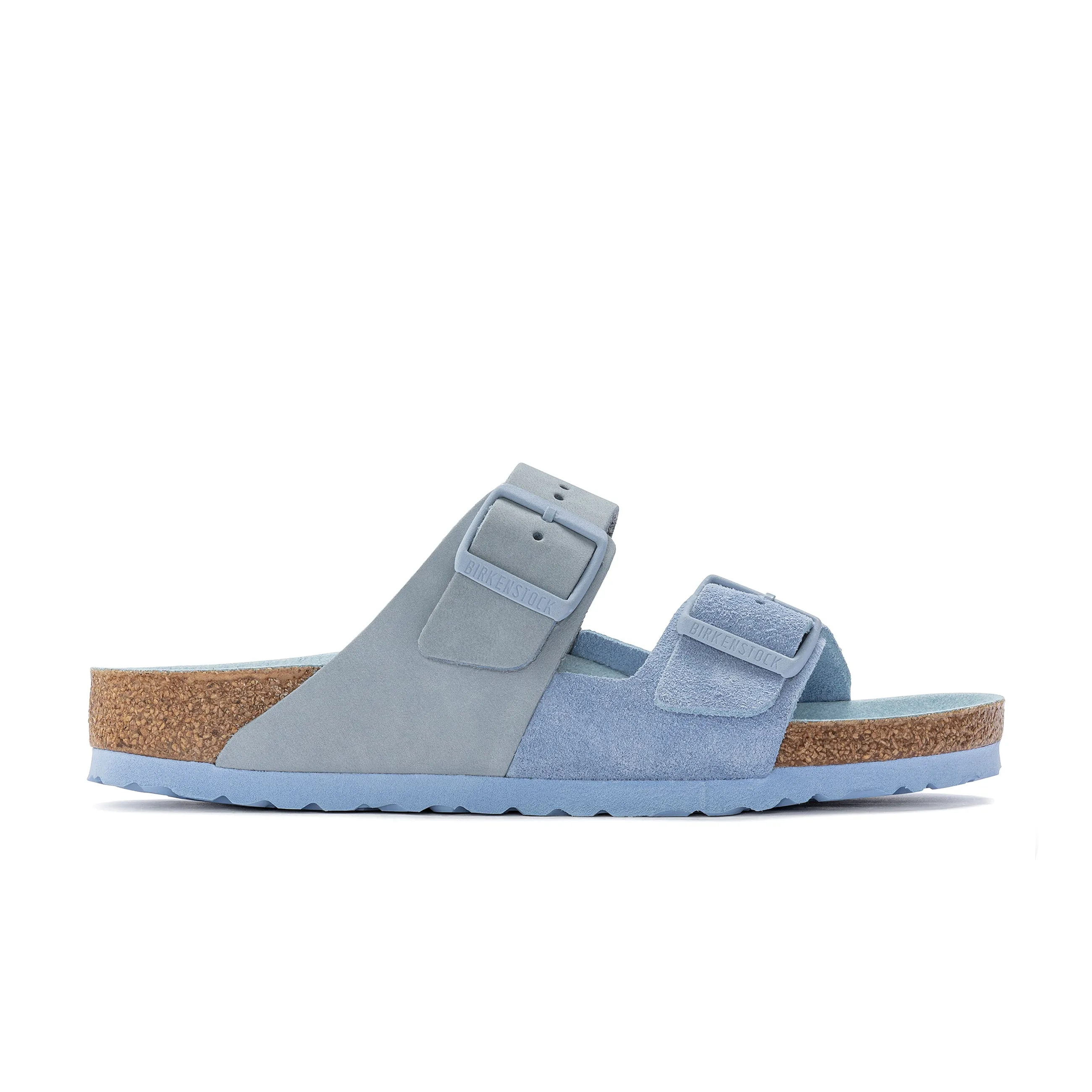 Arizona Split Dusty Blue Nubuck/Suede Leather