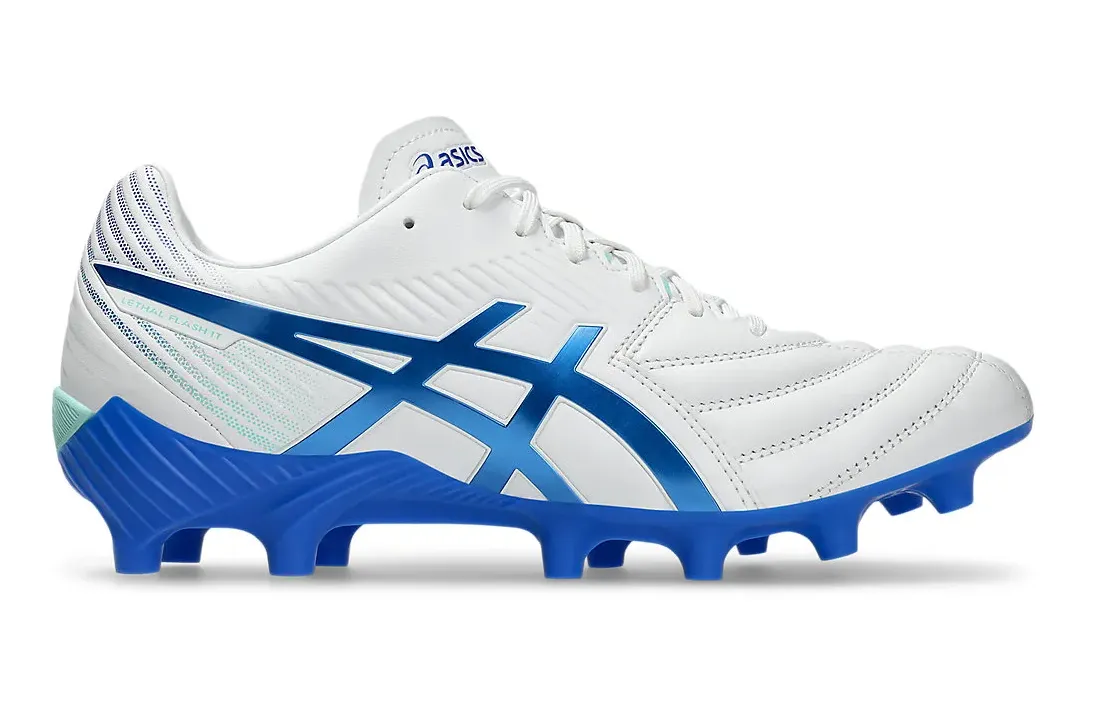Asics Lethal Flash IT 3 Boots White / Illusion Blue