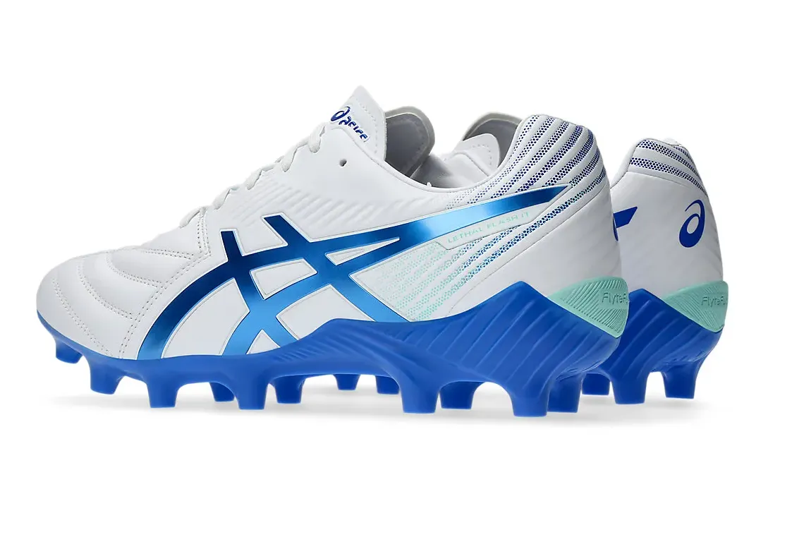 Asics Lethal Flash IT 3 Boots White / Illusion Blue