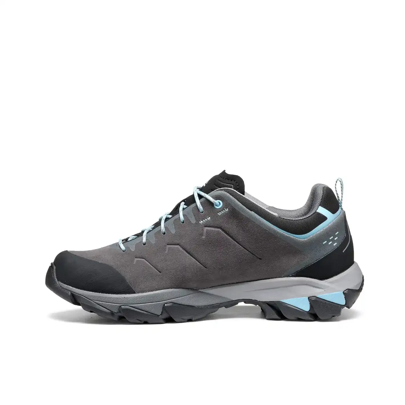 Asolo Acadia Leather GTX Womens Hiking Shoe - Graphite/Sky Blue
