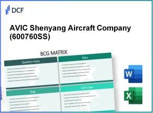 AVIC Shenyang Aircraft Company Limited (600760.SS): BCG Matrix