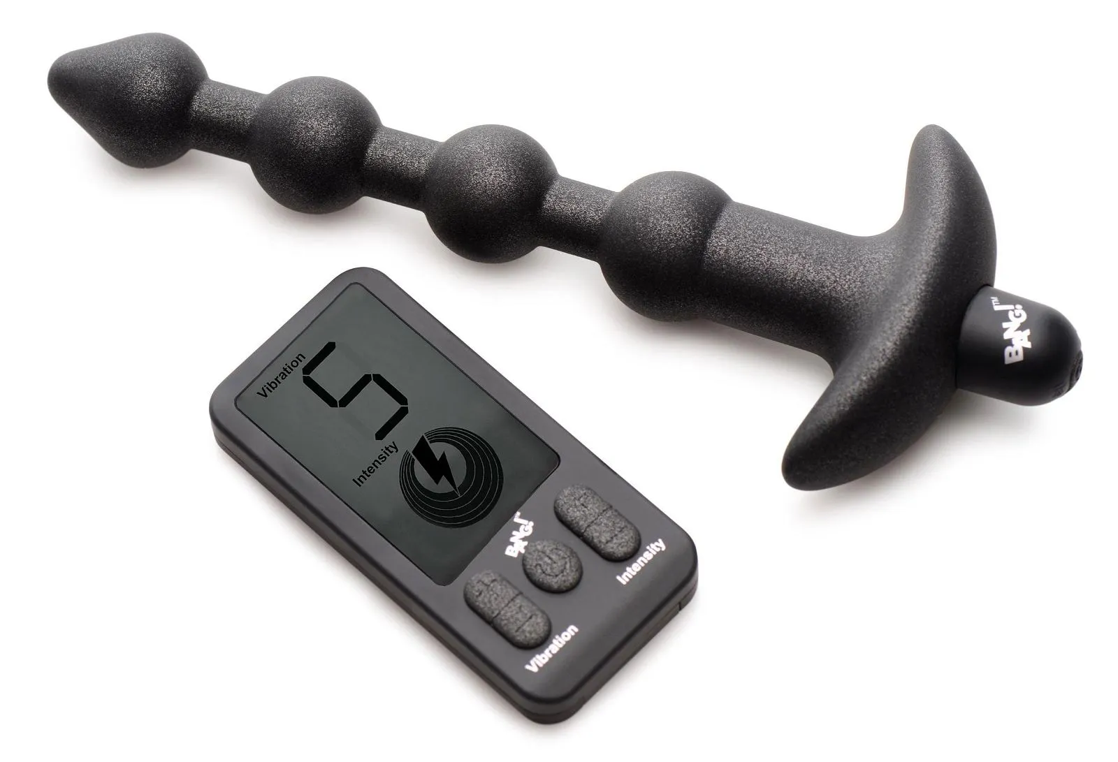 Bang! Silicone Anal Beads with Remote