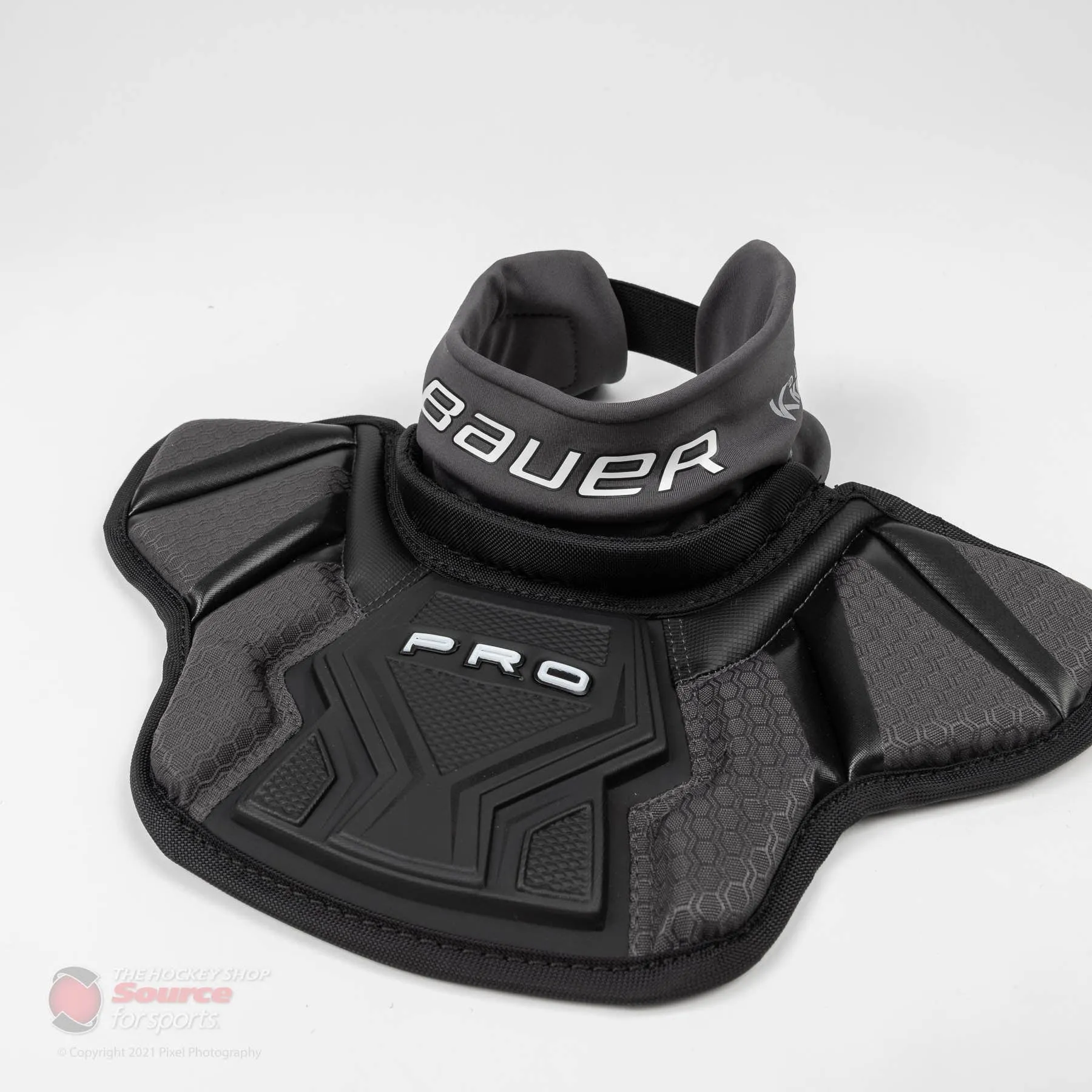 Bauer Pro Junior Goalie Neck Guard - (2021)
