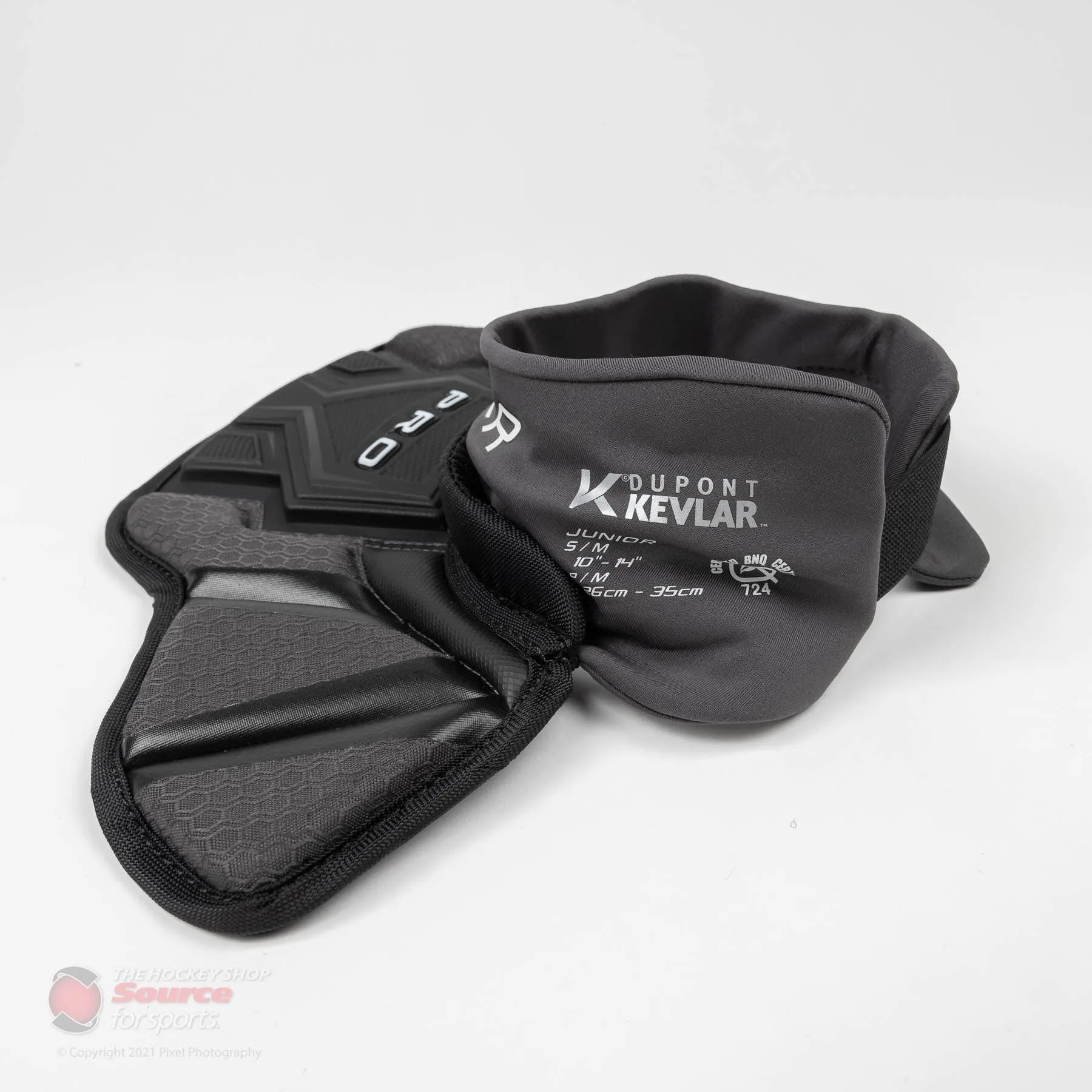 Bauer Pro Junior Goalie Neck Guard - (2021)