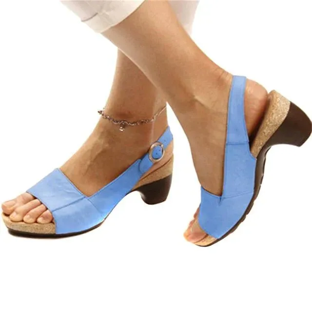 Bella | Chic Supportive Slingback Sandals