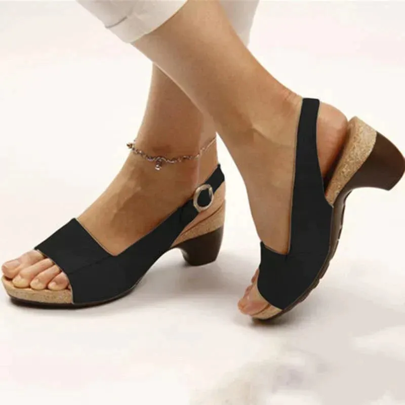 Bella | Chic Supportive Slingback Sandals