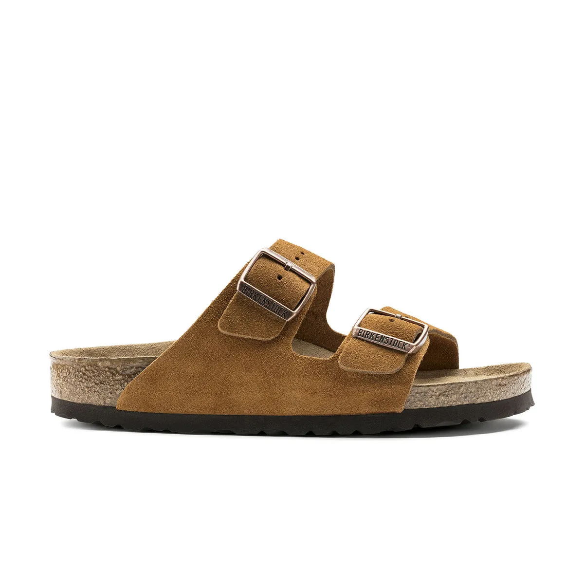 Birkenstock Arizona Mink Suede Leather SFB - Narrow