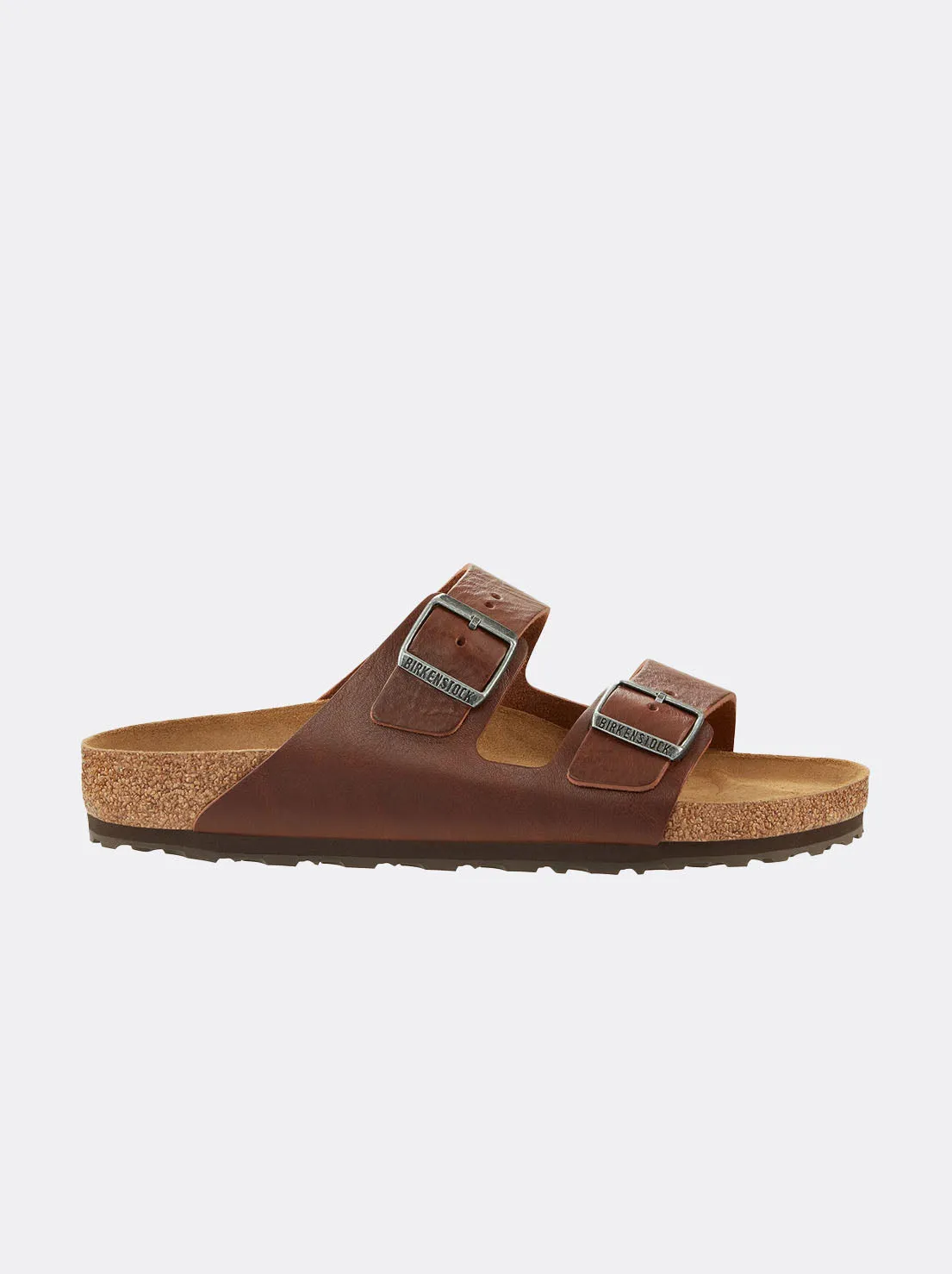 Birkenstock - Arizona - Natural Leather - Vintage Wood Roast - Regular