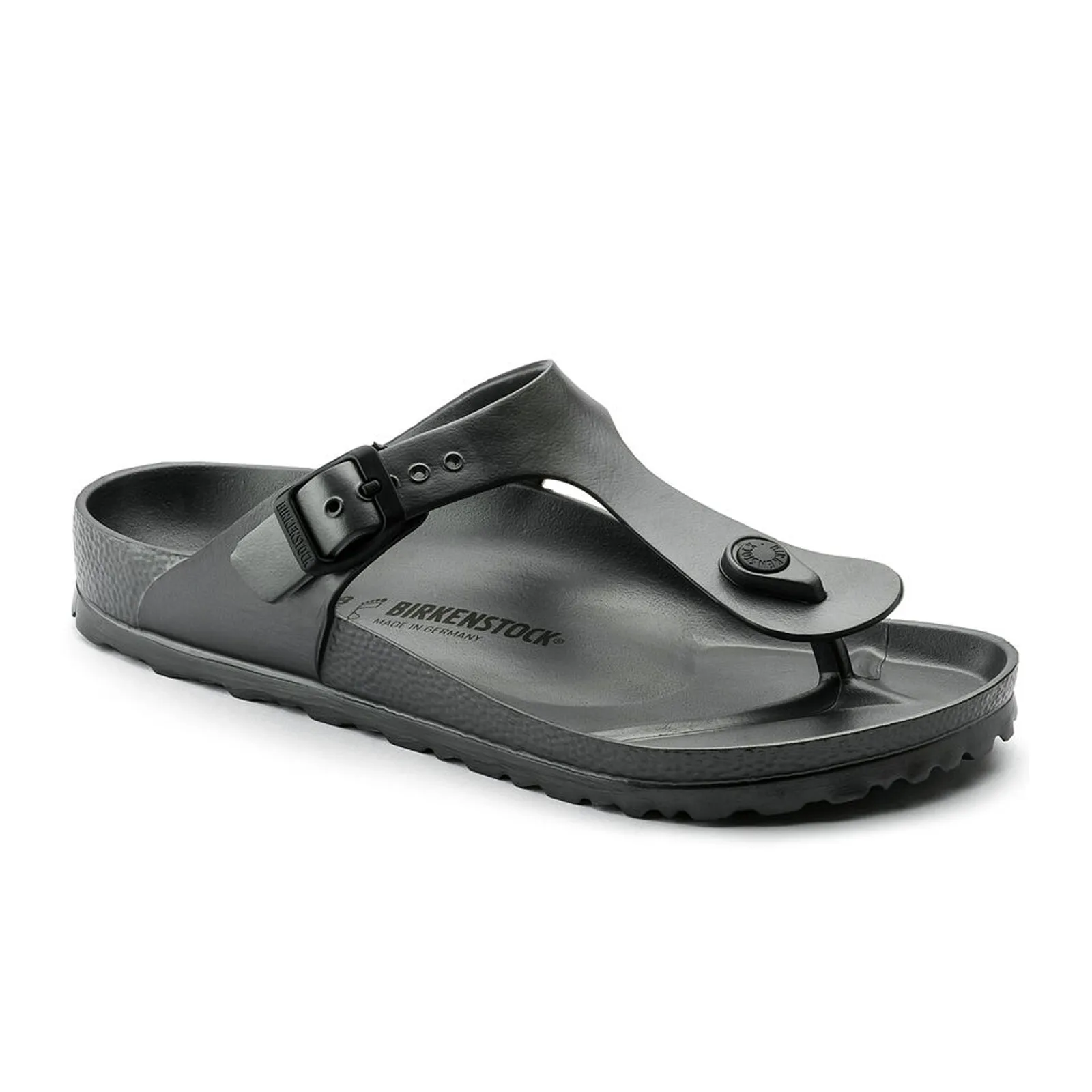 Birkenstock Gizeh EVA Sandal (Women) - Metallic Anthracite