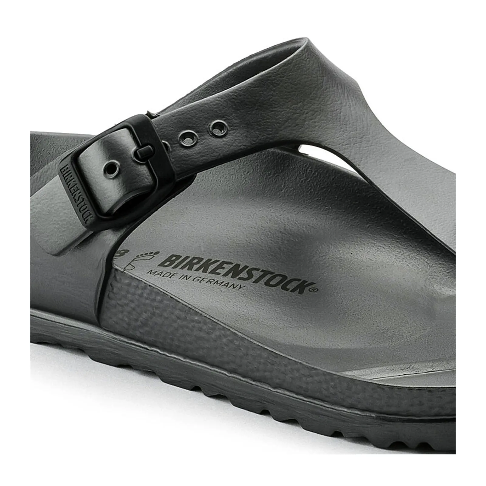 Birkenstock Gizeh EVA Sandal (Women) - Metallic Anthracite