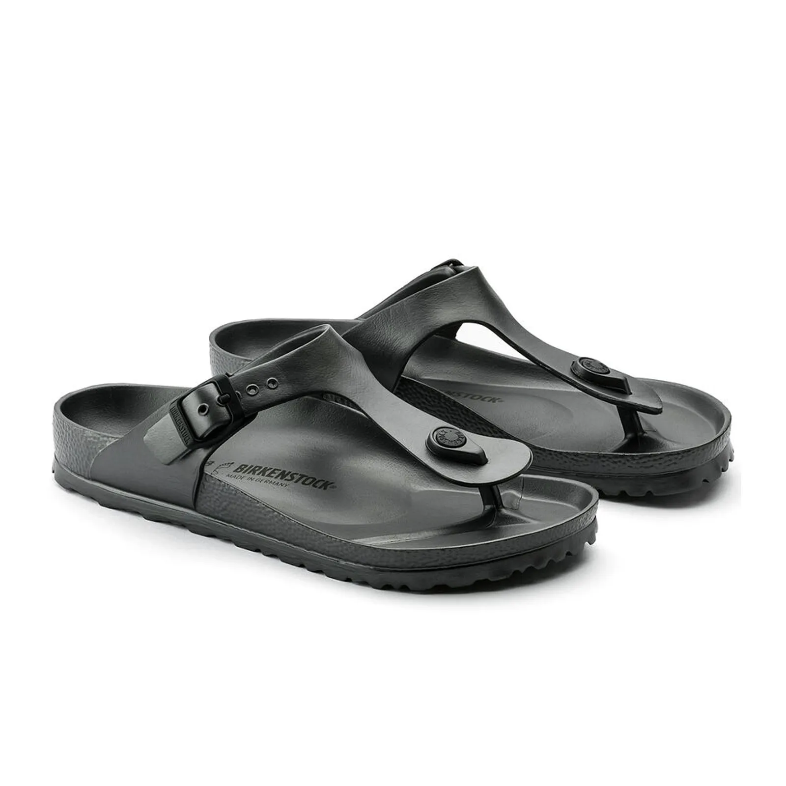 Birkenstock Gizeh EVA Sandal (Women) - Metallic Anthracite
