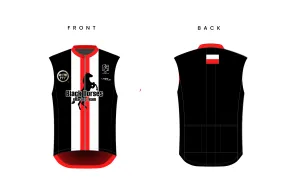 Black Horses Cycling Esports Indoor Vest
