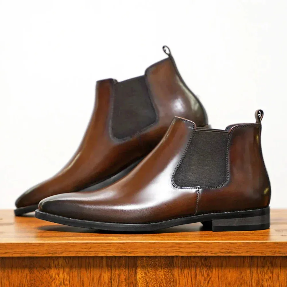 Blake™ | Elegant Leather Chelsea Boots for a Chic Look