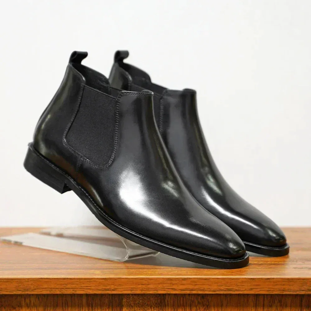 Blake™ | Elegant Leather Chelsea Boots for a Chic Look