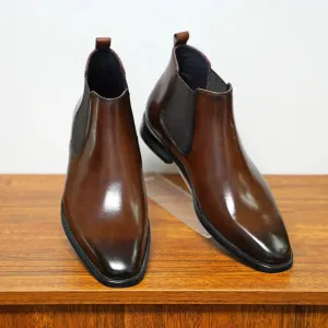 Blake™ | Elegant Leather Chelsea Boots for a Chic Look
