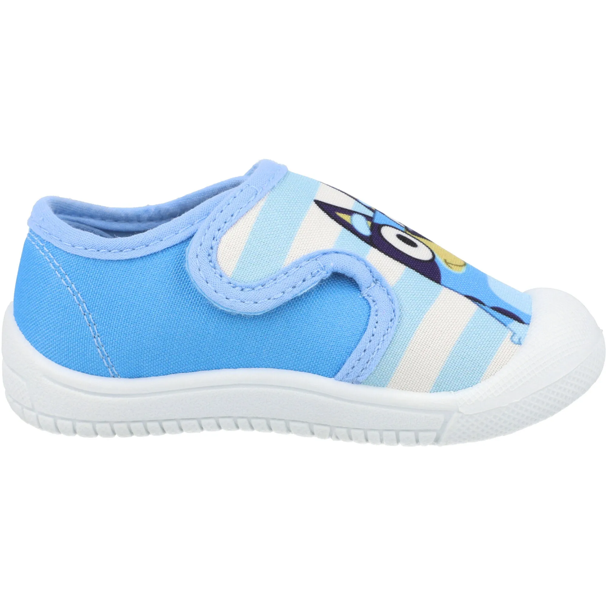 Bluey Blue Canvas Trainers for Kids