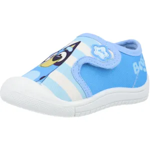Bluey Blue Canvas Trainers for Kids