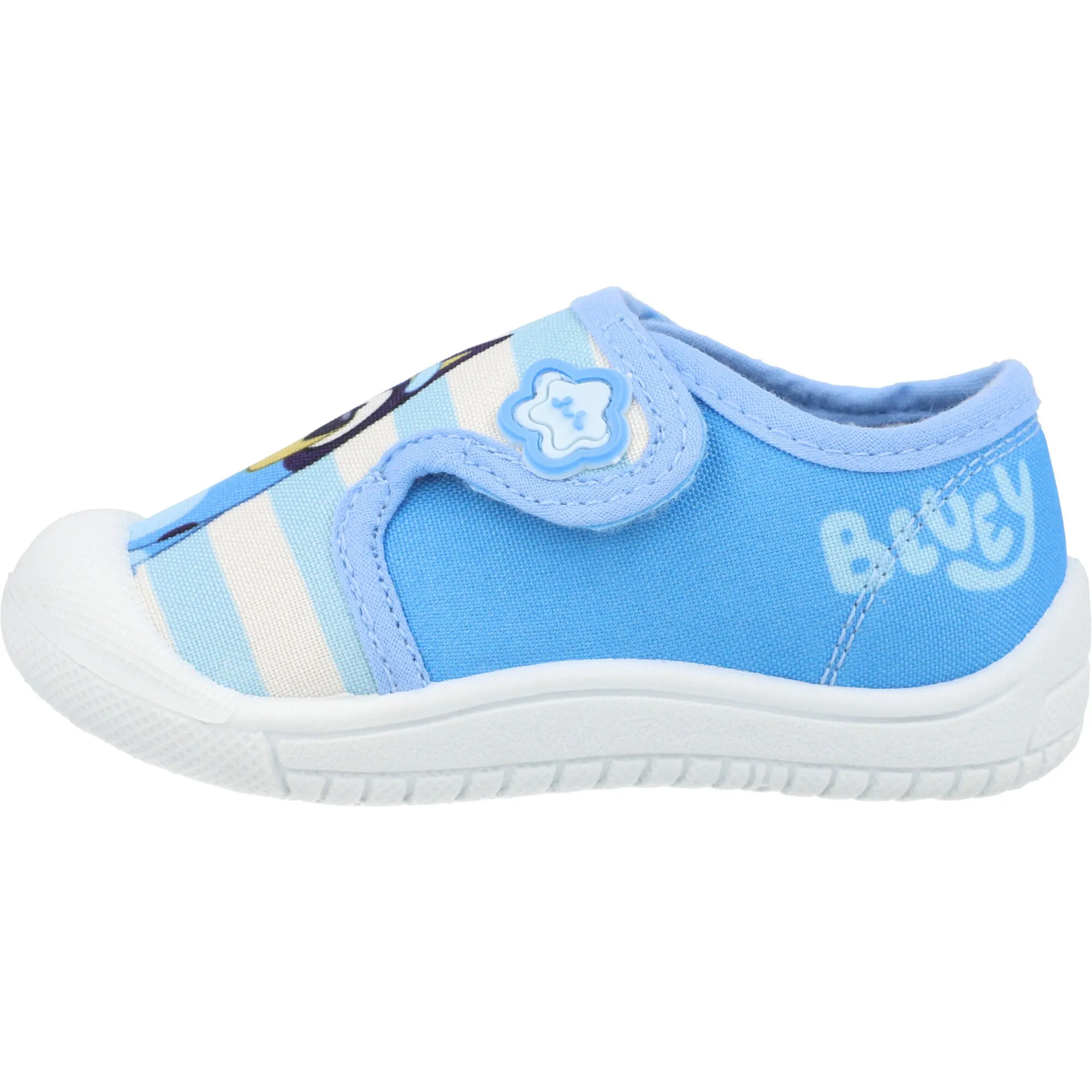 Bluey Blue Canvas Trainers for Kids