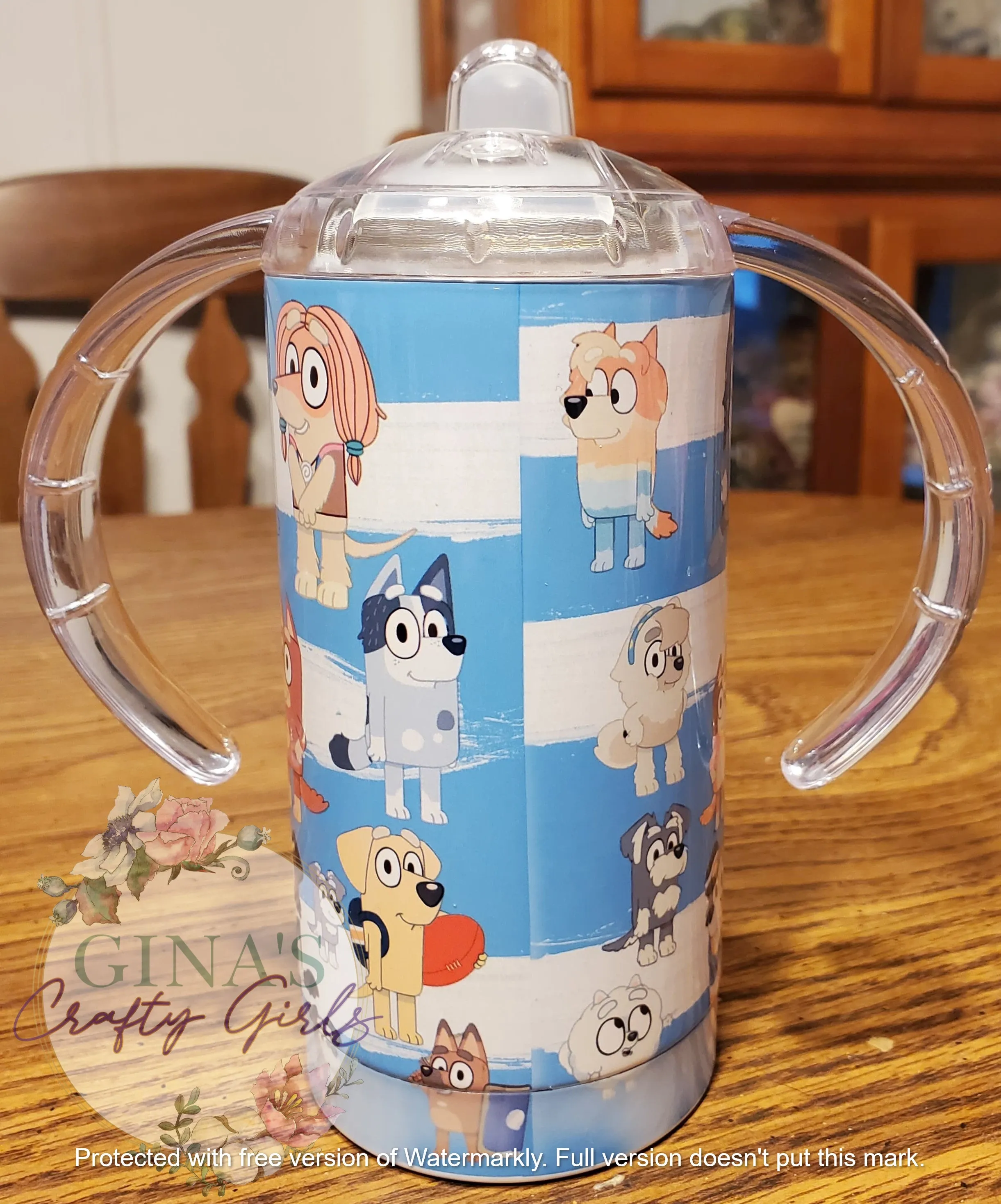 Bluey Sippy Cup