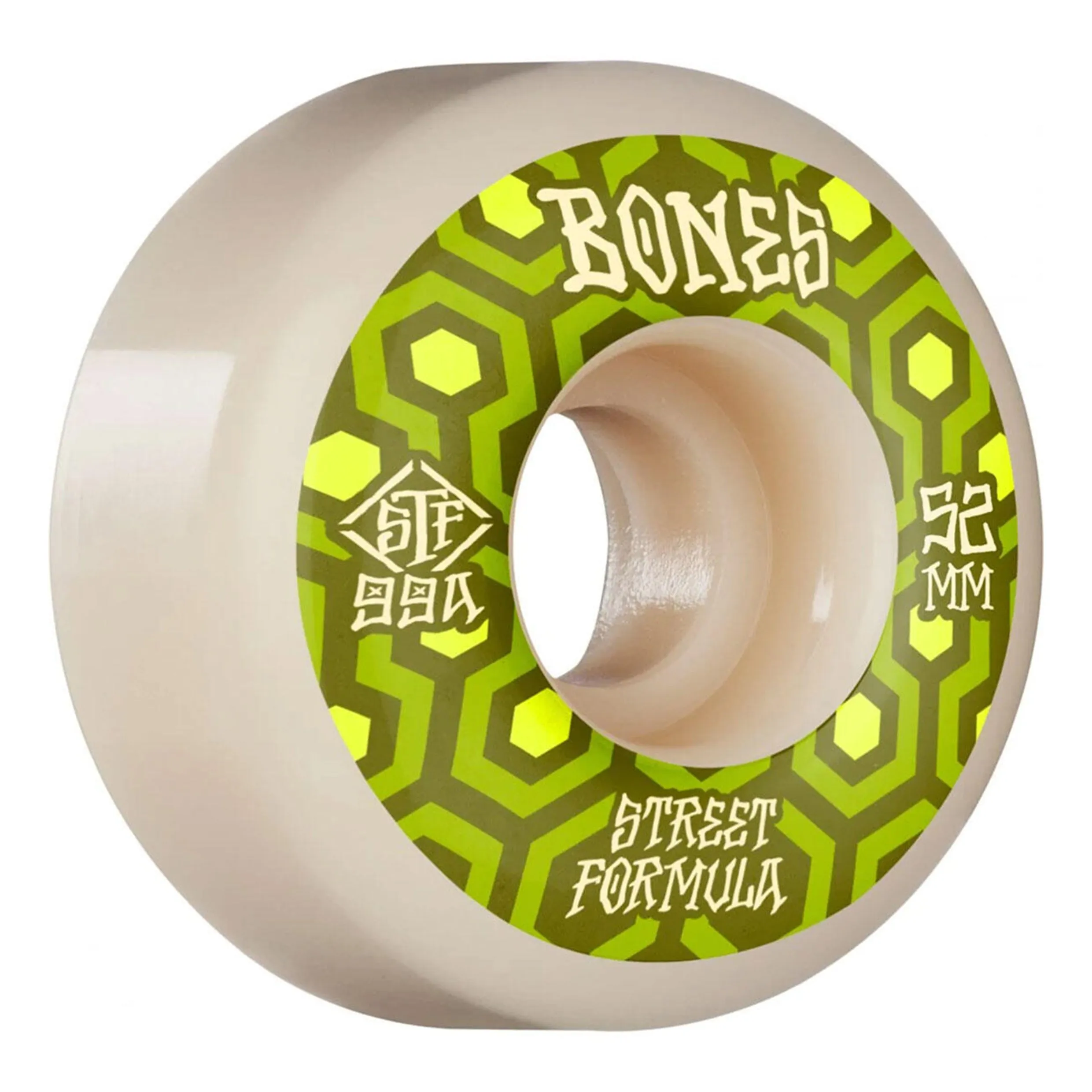 BONES STF RETROS V1 STANDARDS 99A GREEN 52MM