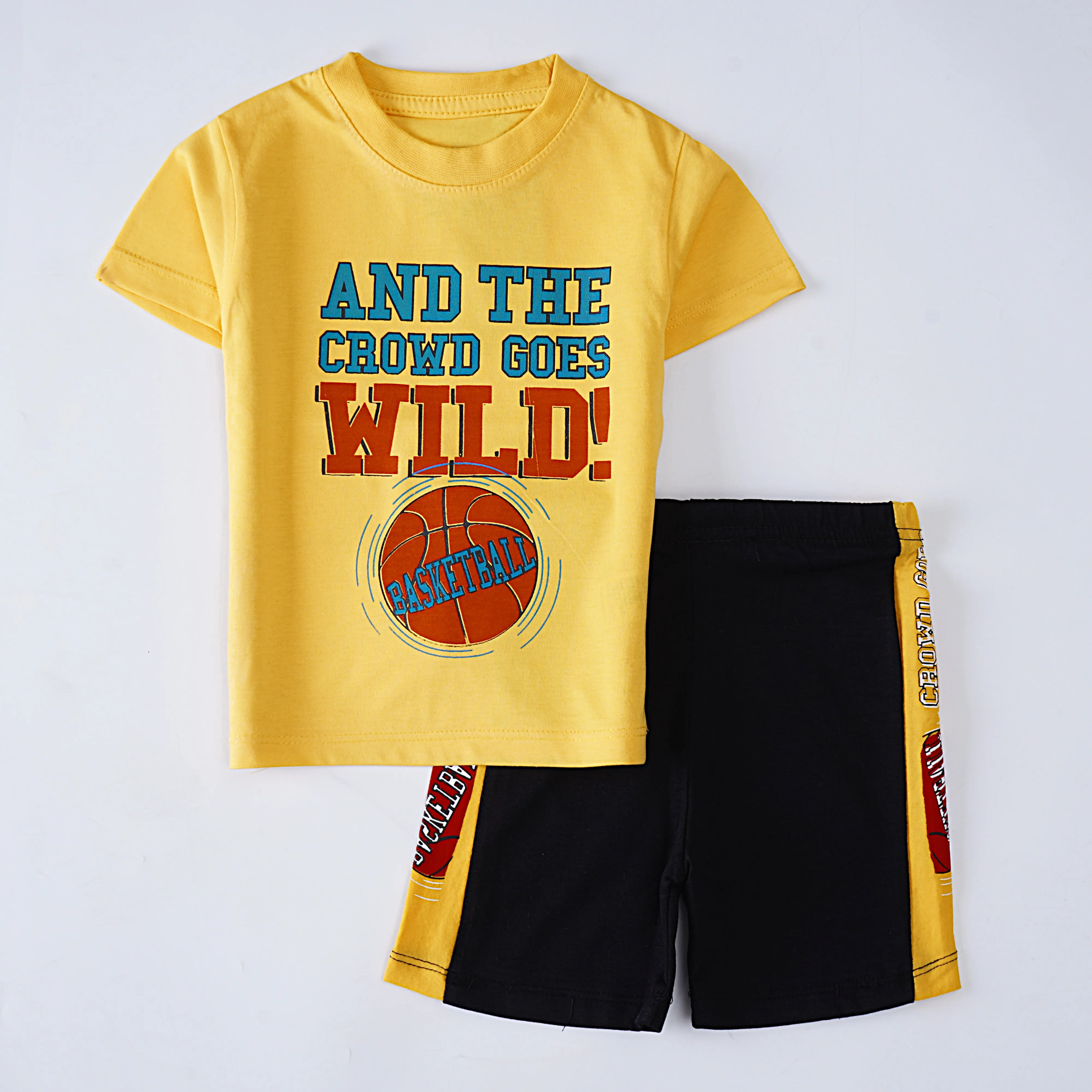 Boys Half Sleeves 2 Piece Suit ( Willd )
