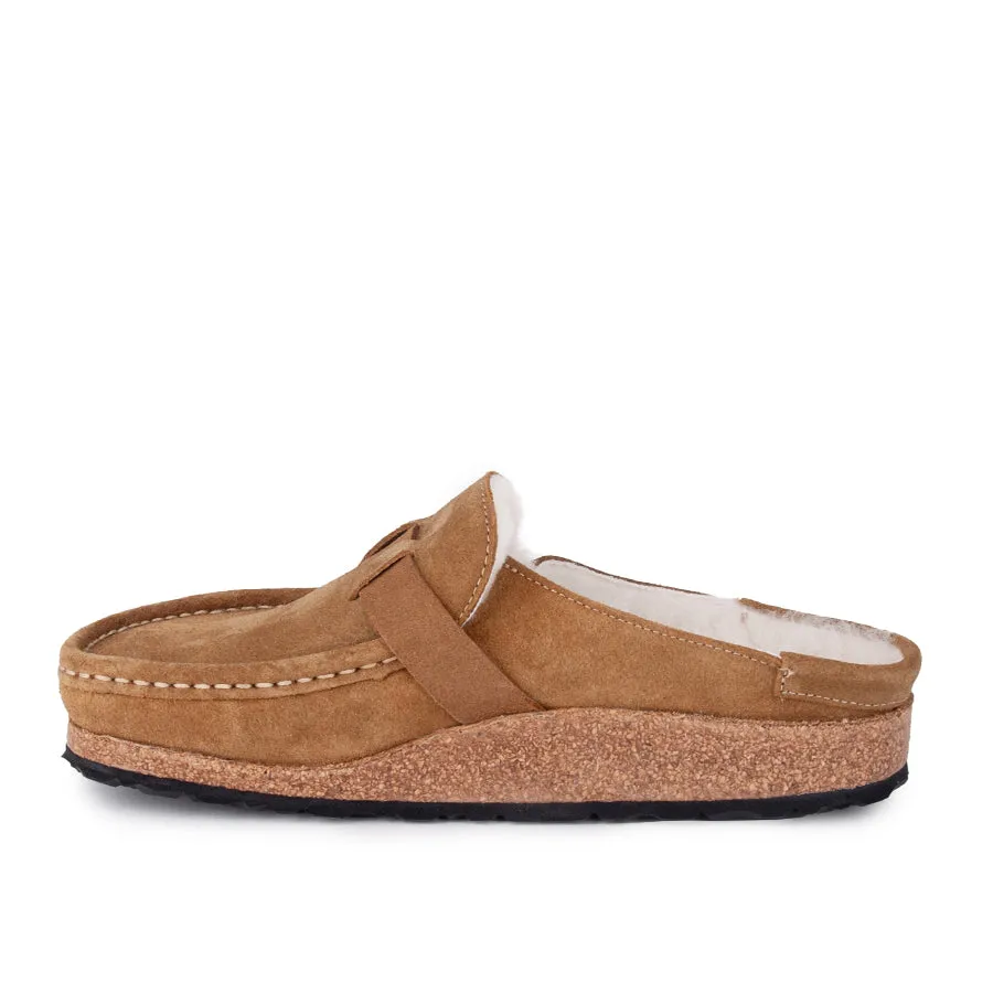 BUCKLEY SHEARLING - TEA - SUEDE