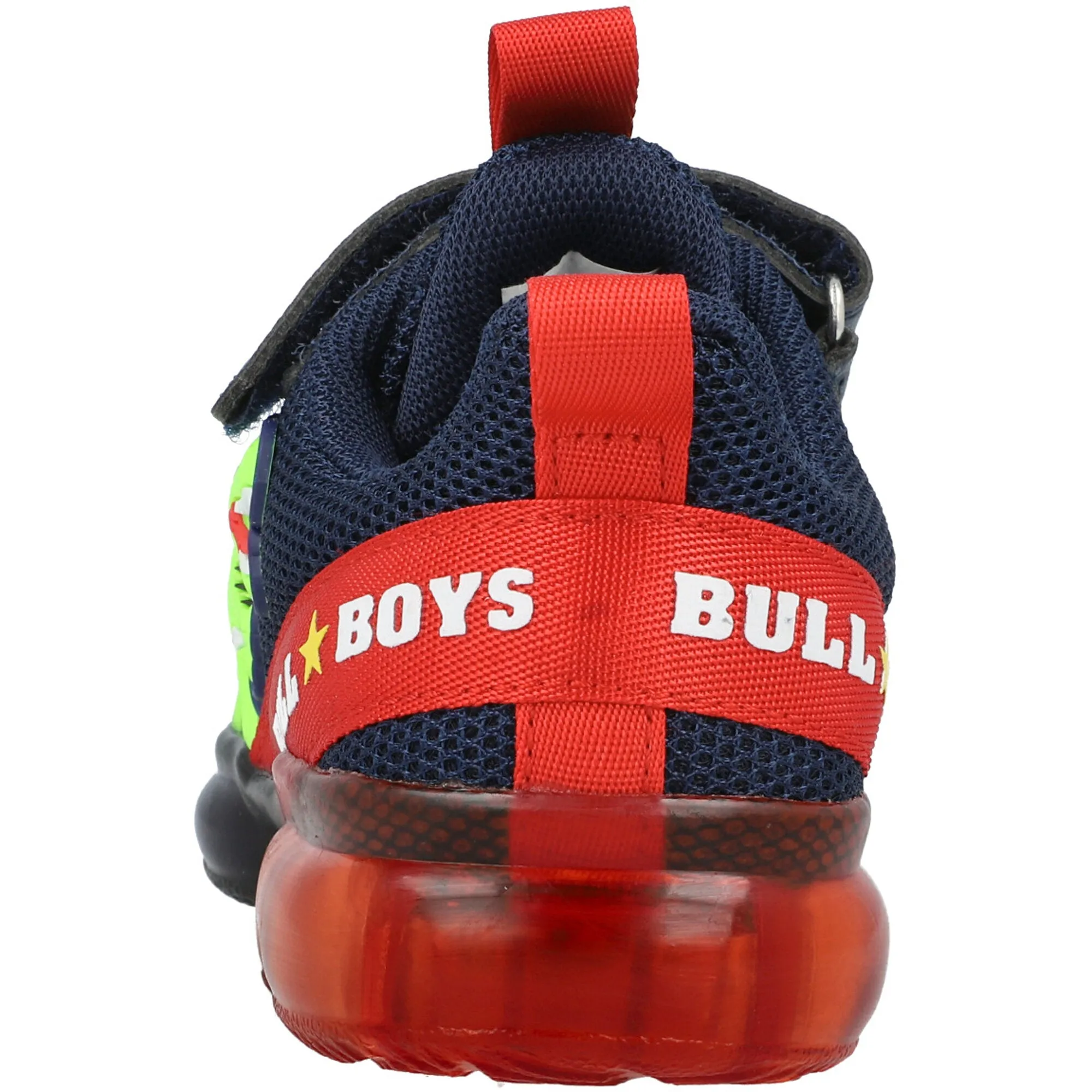 Bull Boys T-Rex Dinosaur Blue Light-Up Shoes